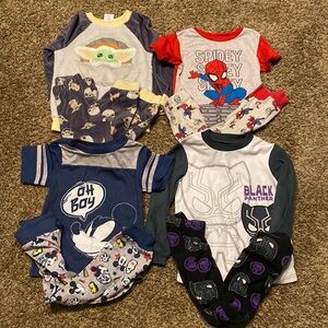 4 pajama sets 4T